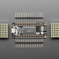 Adafruit 0.8" 8x16 LED Matrix FeatherWing Display Kit - White