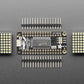 Adafruit 0.8" 8x16 LED Matrix FeatherWing Display Kit - White