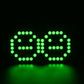 Adafruit 0.8" 8x16 LED Matrix FeatherWing Display Kit - Green