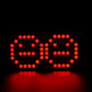 Adafruit 0.8" 8x16 LED Matrix FeatherWing Display - Red