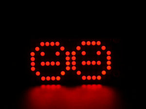 Adafruit 0.8" 8x16 LED Matrix FeatherWing Display - Red