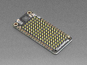 Adafruit 15x7 CharliePlex LED Matrix FeatherWing - Warm White