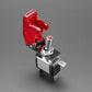 Illuminated Toggle Switch with Cover - Red