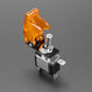 Illuminated Toggle Switch with Cover - Yellow