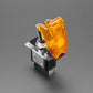 Illuminated Toggle Switch with Cover - Yellow
