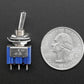Mini Panel Mount SPDT Toggle Switch