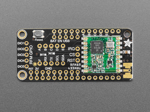 Adafruit Radio FeatherWing - RFM69HCW 433MHz - RadioFruit