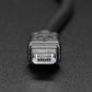 Panel Mount Extension USB Cable - Micro B Male to Micro B Female