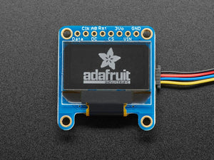 Monochrome 0.96" 128x64 OLED Graphic Display - STEMMA QT
