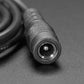2.1mm Female/Male Barrel Jack Extension Cable - 1.5m / 5 ft