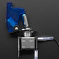Illuminated Toggle Switch with Cover - Blue