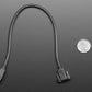 Panel Mount Extension USB Cable - Mini B Male to Mini B Female
