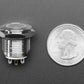 Rugged Metal Pushbutton - 16mm 6V RGB Momentary