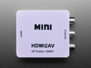 HDMI to RCA Audio and NTSC or PAL Video Adapter