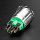 Rugged Metal On/Off Switch - 22mm 6V RGB On/Off