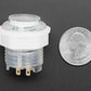 Mini LED Arcade Button - 24mm Translucent Clear