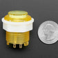 Mini LED Arcade Button - 24mm Translucent Yellow