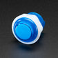 Mini LED Arcade Button - 24mm Translucent Blue