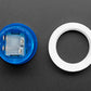 Mini LED Arcade Button - 24mm Translucent Blue