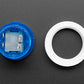 Mini LED Arcade Button - 24mm Translucent Blue