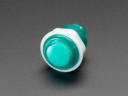 Mini LED Arcade Button - 24mm Translucent Green