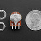 Panel Mount 10K Dual Logarithmic Potentiometer with On-Off Switch