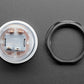 Arcade Button with LED - 30mm Translucent Clear