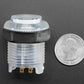 Arcade Button with LED - 30mm Translucent Clear