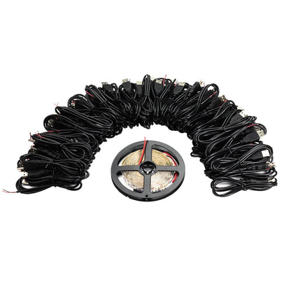 USB Cables and LED Strip Light Kit of 50