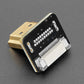 DIY HDMI Cable Parts - Right Angle (R Bend) HDMI Plug Adapter