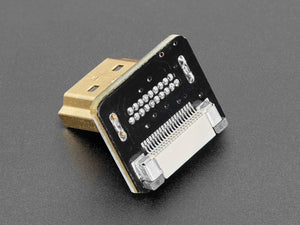 DIY HDMI Cable Parts - Right Angle (R Bend) HDMI Plug Adapter