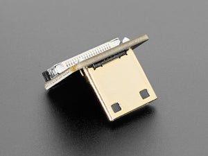 DIY HDMI Cable Parts - Right Angle (L Bend) Mini HDMI Plug