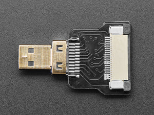 DIY HDMI Cable Parts - Straight Micro HDMI Plug Adapter