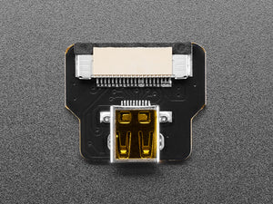 DIY HDMI Cable Parts - Straight Micro HDMI Socket Adapter