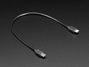 Micro USB to Micro USB OTG Cable - 10-12 inch / 25-30cm