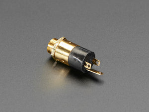 Panel Mount 1/8" / 3.5mm TRS Audio Jack Connector