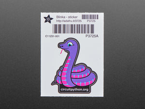 Blinka the CircuitPython Sticker