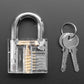 Large Clear Practice Padlock