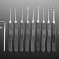 Basic Lock-sport Pick Set - 9 Picks and 2 Wrenches