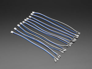 Arcade Button and Switch Quick-Connect Wires - 0.187" (10-pack)