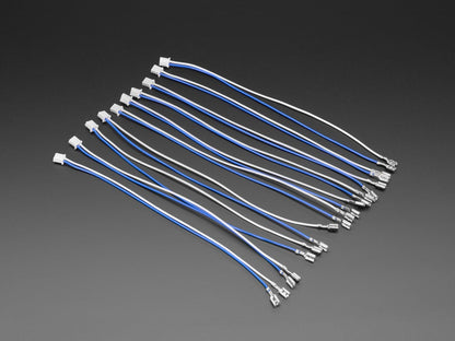 Arcade Button and Switch Quick-Connect Wires - 0.187" (10-pack)