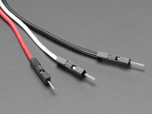 STEMMA JST PH 2mm 3-Pin to Male Header Cable - 200mm