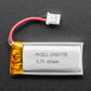 Lithium Ion Polymer Battery - 3.7V 400mAh Ideal For Feathers