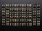 Break-away 0.1" 36-pin Strip Male Header - Black - 10 Pack