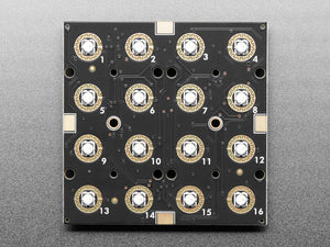 Adafruit NeoTrellis RGB Driver PCB for 4x4 Keypad