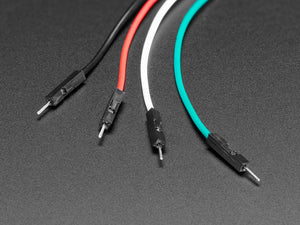 JST PH 2mm 4-Pin to Male Header Cable - I2C STEMMA Cable - 200mm