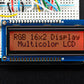 RGB Backlight Positive LCD 16x2 - Black on RGB