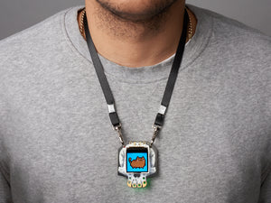 Double-Hook Lanyard in Adafruit Black