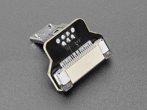 DIY USB Cable Parts - Right Angle Micro B Plug Up