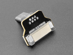 DIY USB Cable Parts - Right Angle Micro B Plug Down